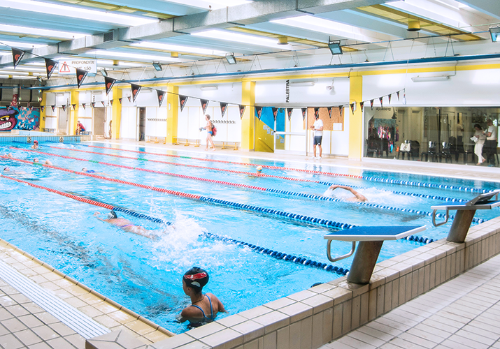 Rinnai impianto sanitario in piscina