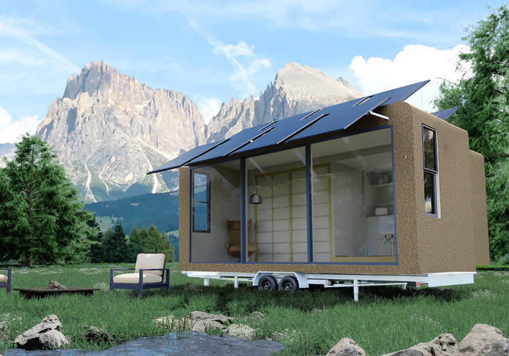 Tiny House nella natura tra montagne e lago d'Iseo