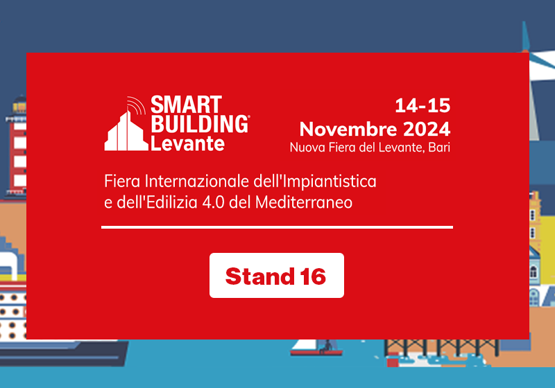 Rinnai espone a Smart Building Levante Bari