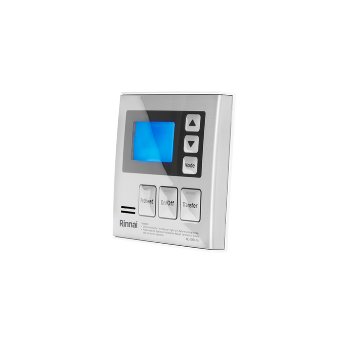 MC-100 Rinnai comando remoto accessorio silver per regolazione temperatura ACS in cucina