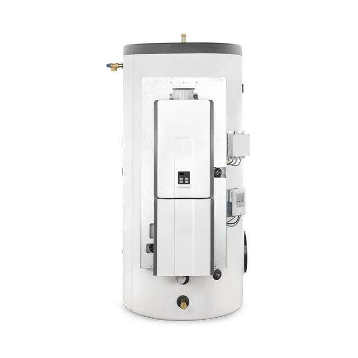 Demand Duo Rinnai nella versione con scaldabagno standard e accumulo da 500 litri