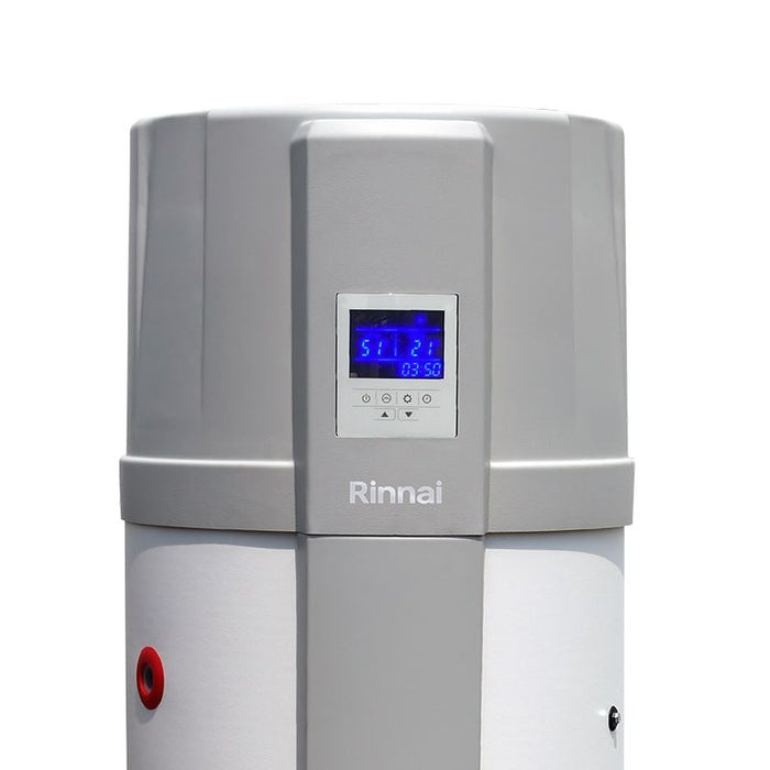 Pannello comandi a bordo macchina di Rinnai Shimanto Sanitary 200 e 300 litri