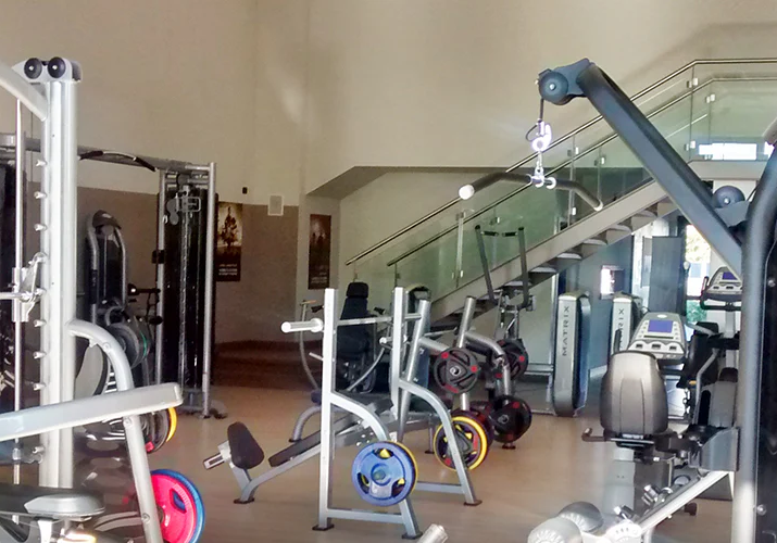 Comfort sanitario e termico in palestra.