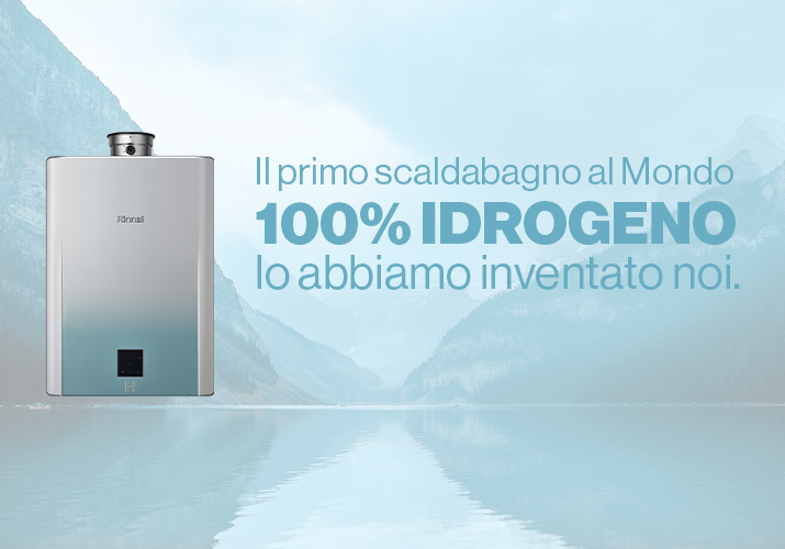 Rinnai ha inventato il primo scaldabagno a idrogeno