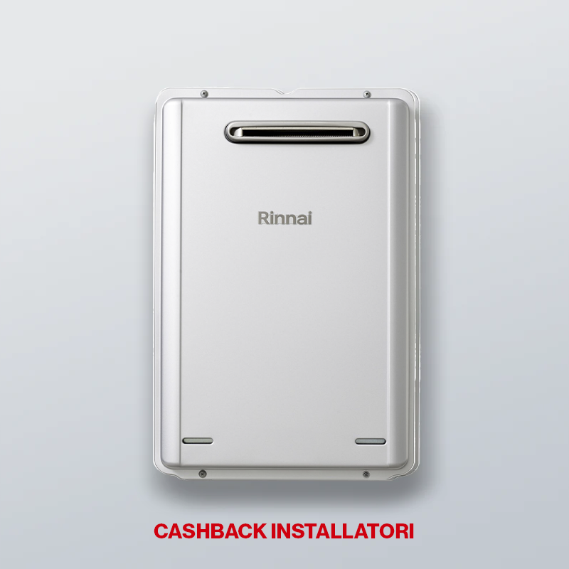 Scaldabagno domestico a condensazione per installazione esterna silver 