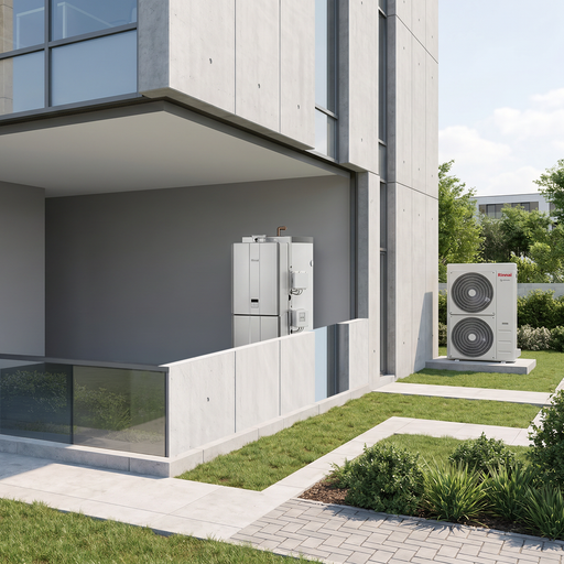 Esempio di installazione di Rinnai Modus Hybrid Mono