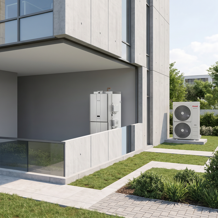 Esempio di installazione di Rinnai Modus Hybrid Mono