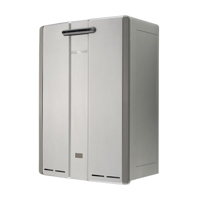 Profilo dello scaldabagno silver da esterno a condensazione Rinnai