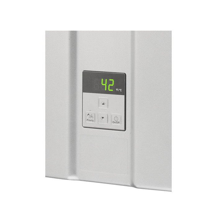 Pannellino di controllo acceso dello scaldabagno a condensazione Rinnai Infinity serie Sensei