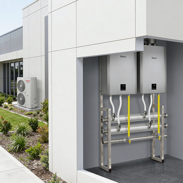 Installazione Rinnai impianto sanitario