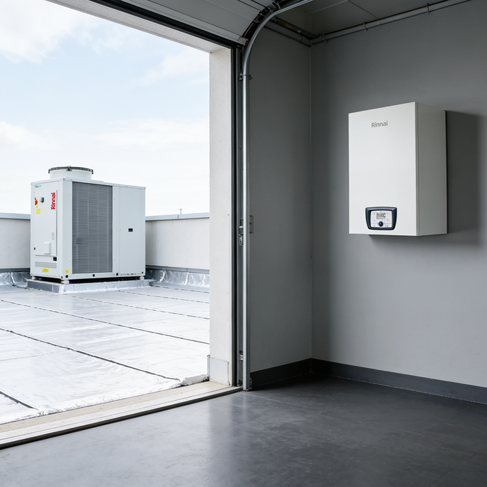 Simulazione di installazione di Rinnai Modus Hybrid 